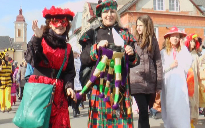 VIDEO: LANŠKROUN OŽIL MASOPUSTNÍM VESELÍM