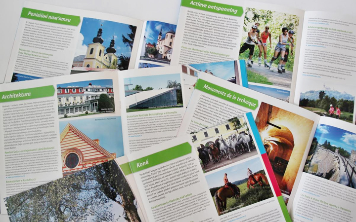 PARDUBICKÝ KRAJ SE PŘEDSTAVUJE V DEVÍTI JAZYCÍCH. MÁ I NOVÉ CYKLOBROŽURY