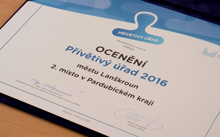 MÚ OBSADIL DRUHÉ MÍSTO V SOUTĚŽI PŘÍVĚTIVÝ ÚŘAD