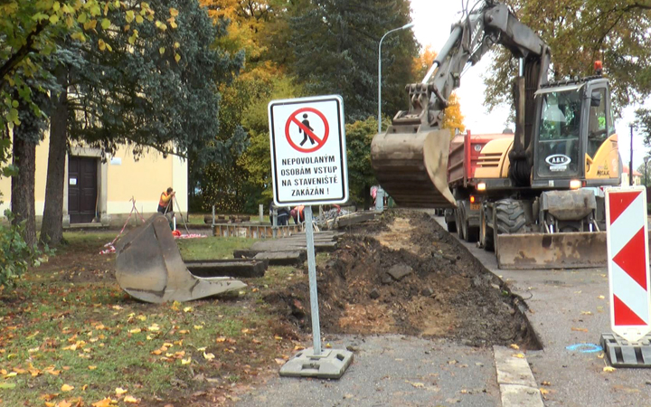 STAVEBNÍ PRÁCE V OKOLÍ KAPLE SV. ANNY V HYLVÁTECH