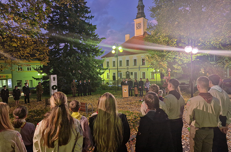 Pietní akt u příležitosti vzniku samostatného československého státu