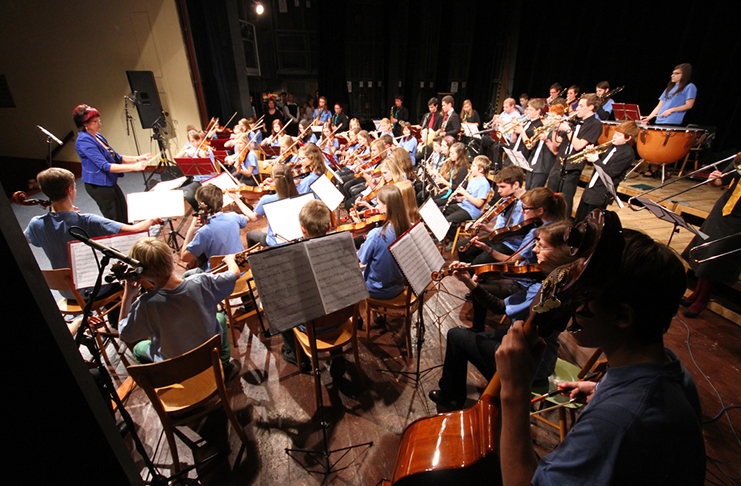 Orchestr na zkoušku