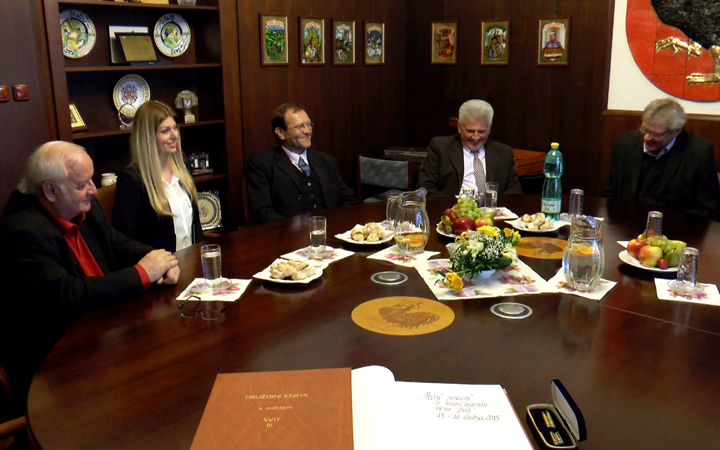 VEDENÍ MĚSTA JEDNALO S NOVÝM PRIMÁTOREM PARTNERSKÉHO SVITU