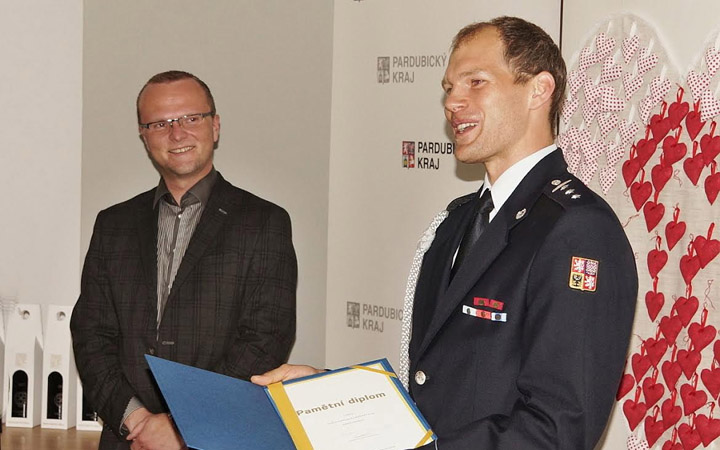 MEDAILI HEJTMANA ZÍSKAL NEJTVRDŠÍ HASIČ LUKÁŠ NOVÁK