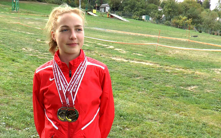 MICHAELA STRÁNSKÁ SI VYBĚHALA DALŠÍ “SVĚTOVÉ” MEDAILE
