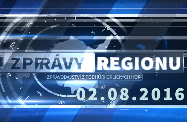 VIDEO: ZPRÁVY REGIONU 02.08.2016