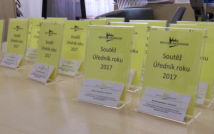 MĚSTSKÝ ÚŘAD VYHLÁSIL SOUTĚŽ “ÚŘEDNÍK ROKU 2017”