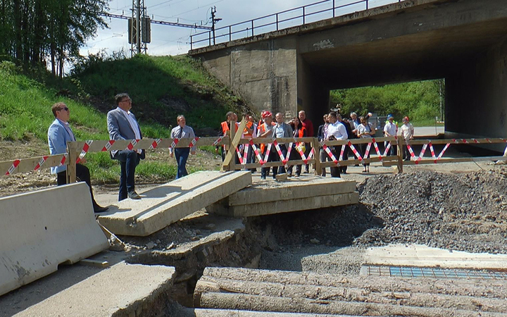 ZÁSTUPCI ZAINTERESOVANÝCH STRAN ŘEŠILI OBJÍZDNOU TRASU “TUNELŮ”