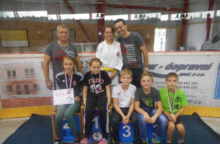 ČESKOTŘEBOVŠTÍ JUDISTÉ ČTYŘIKRÁT NA BEDNĚ