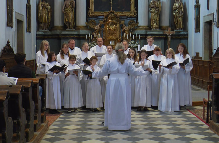 KOSTEL NANEBEVZETÍ PANNY MARIE ROZEZNĚL FESTIVAL DUCHOVNÍ HUDBY