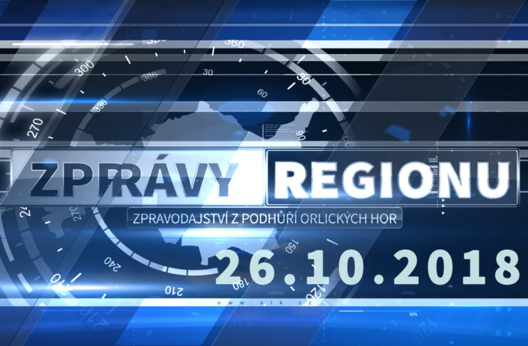 ZPRÁVY REGIONU 26.10.2018