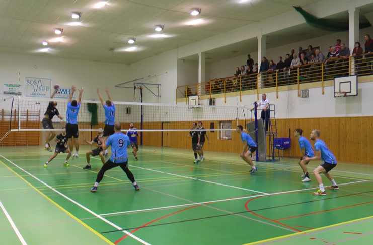 DOMÁCÍ VOLEJBALISTÉ NESTAČILI NA TÝM BLUE VOLLEY OSTRAVA