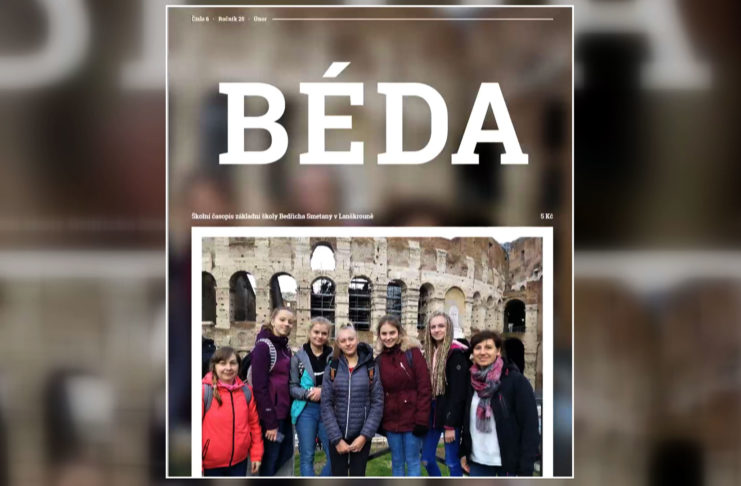 MĚSÍČNÍK “BÉDA” SE OPĚT ZÚČASTNÍ SOUTĚŽE O NEJLEPŠÍ ŠKOLNÍ ČASOPIS ROKU