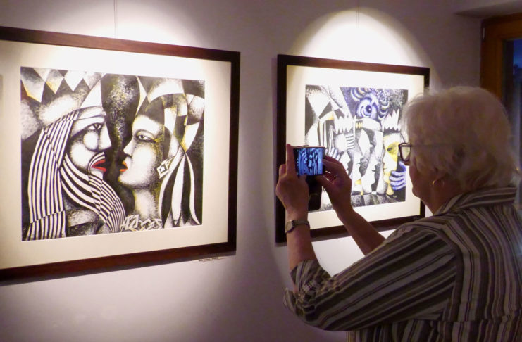 PARTNERSKÁ MĚSTA VYSTAVUJÍ DO KONCE LISTOPADU SVÁ DÍLA V MALÉ SCÉNĚ