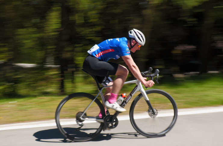 DO CYKLISTICKÉ ČASOVKY NA ANDRLÁK SE ZAPOJILO VÍCE JAK 60 ZÁVODNÍKŮ