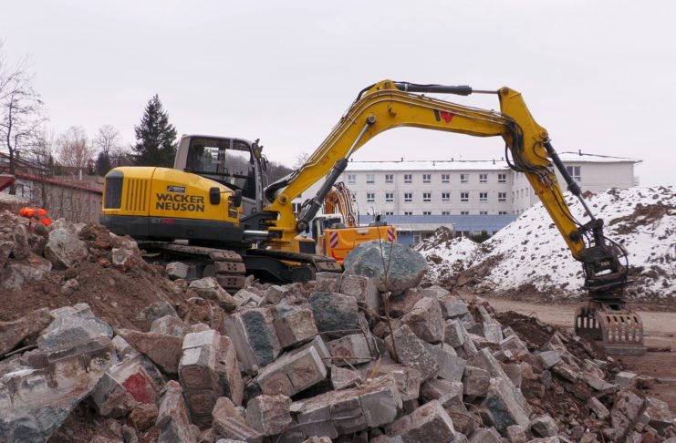 Stavba pavilonu C domova pro seniory je v plném proudu