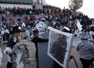 Lanškrounská zámecká zahrada zazářila jubilejními Slavnostmi světla v černobílém