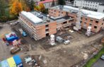 Nový pavilon domova pro seniory v České Třebové nabírá podobu, hotovo má být na jaře 2026