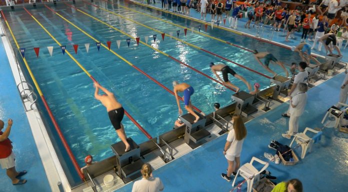 Krajský přebor přilákal do České Třebové téměř 200 mladých plavců