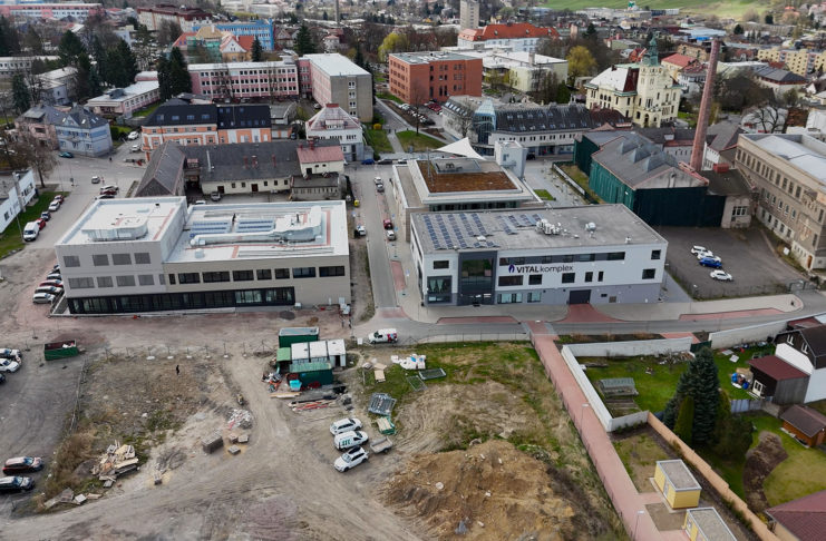 Areál Perla 01 v Ústí nad Orlicí dostane nové komunikace a parkoviště za devět milionů korun