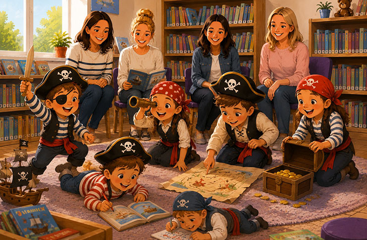 Bookstart: Pirátské dobrodružství
