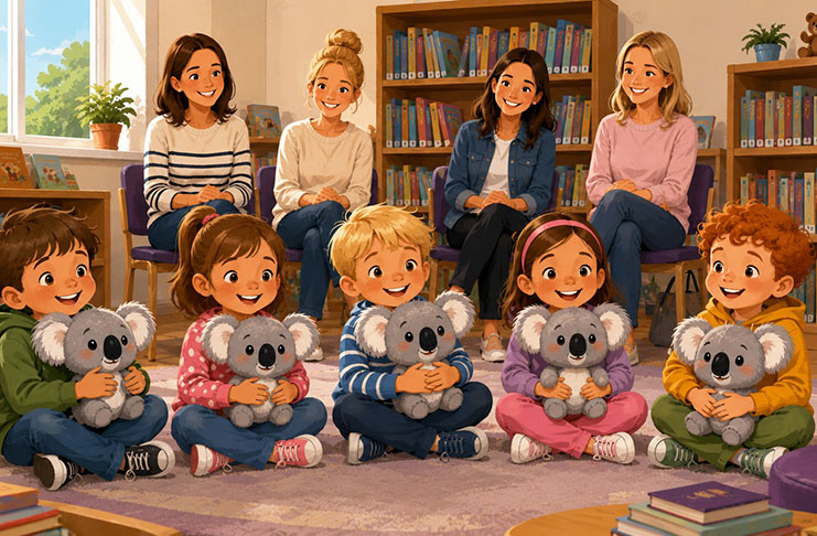 Bookstart: Zachraňte koalu Kimiho