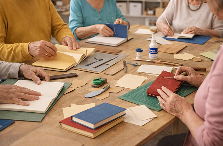 Setkání sátiletých – Knihařská dílna