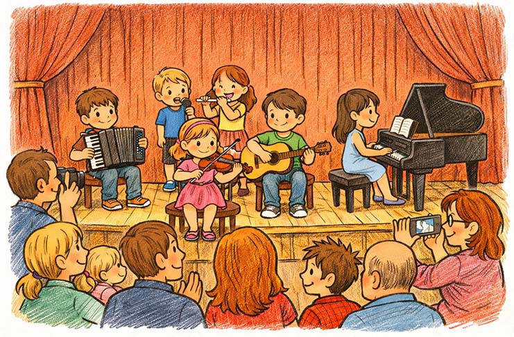 Hudební besídka ZUŠ