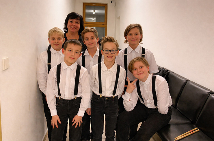 Koncert kapely Pětka z béčka