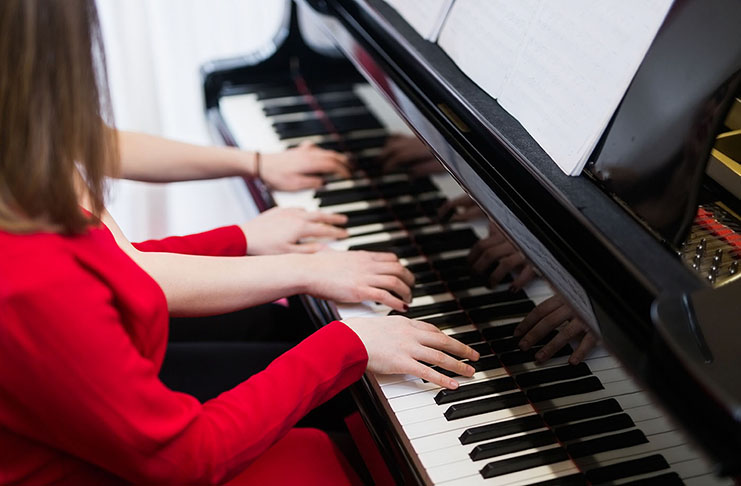 Koncert klavírní třídy Mirka Němce