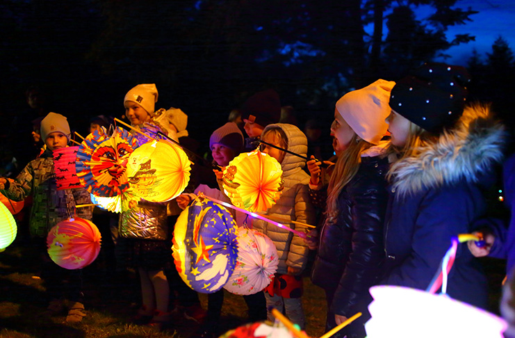 Lampionový průvod pro děti