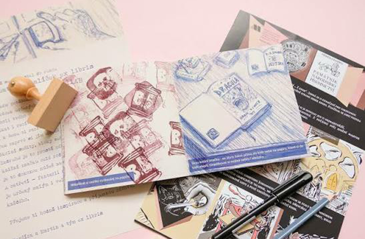 Luděk Klimeš: Exlibris Knižní značka