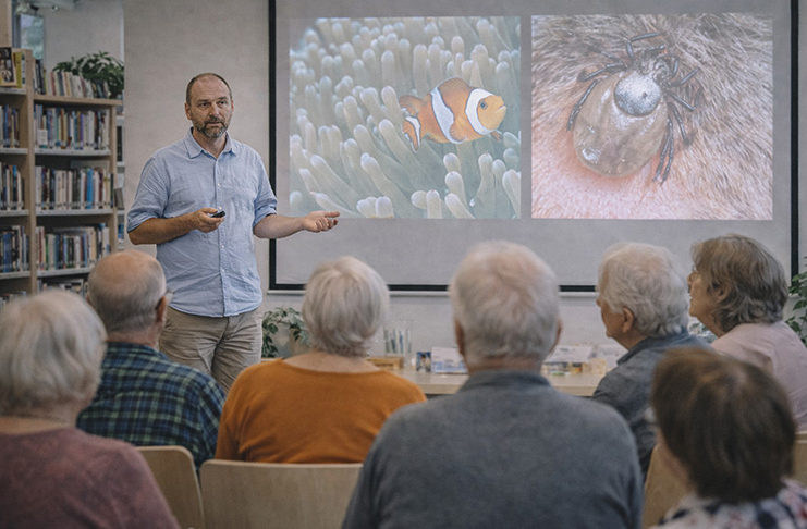 Symbionti a paraziti v živém světě (přednáška)