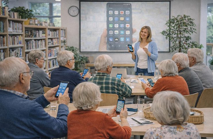 Moudrá sovička: Jak na chytrý telefon a tablet