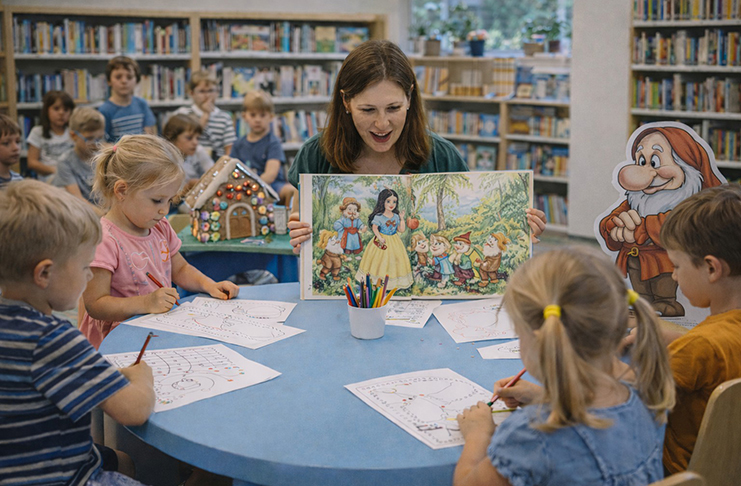 Za sedmero horami: Sněhurka a sedm trpaslíků