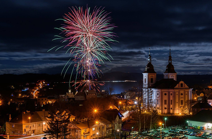 Novoroční ohňostroj