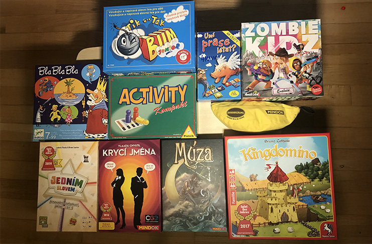 Odpoledne deskových her pro malé i velké