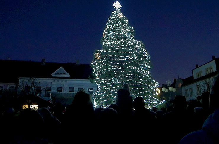 Rozsvícení vánočního stromu