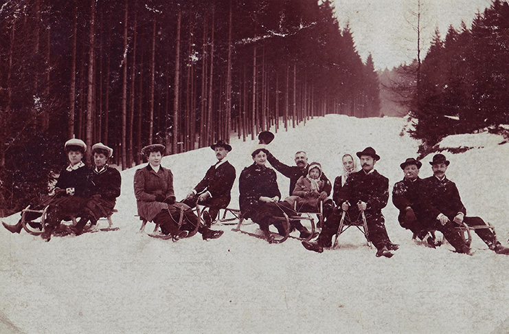 Seminář pro pamětníky staré České Třebové - Zima v České Třebové