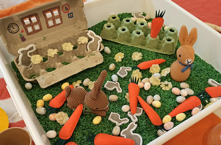 Smyslohrátky s Luckou na jarní téma