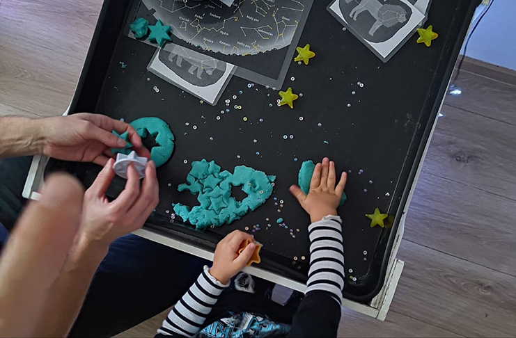 Smyslohrátky s Luckou na téma vesmír