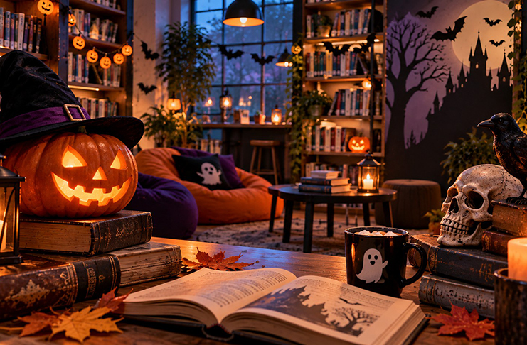 Teenspace: Halloween mezi knihami