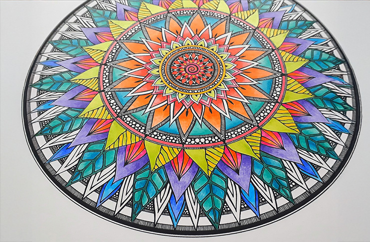 Tvoříme v knihovně – Osobní mandaly