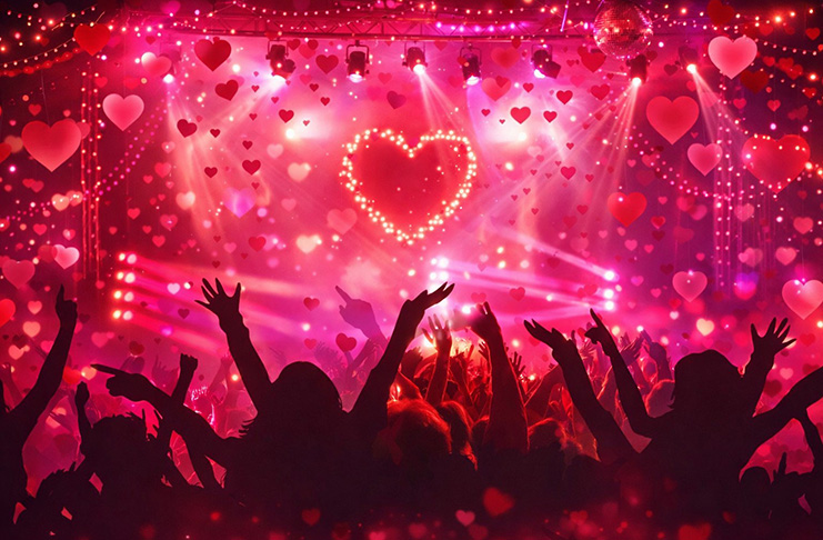 Valentýnská diskotéka