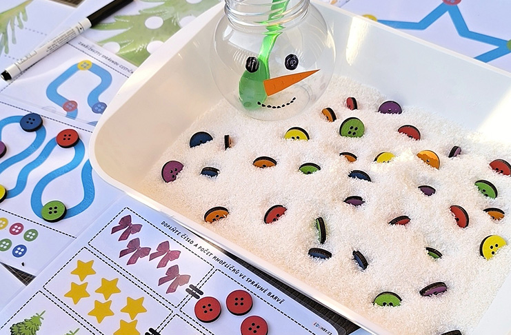 Vánoční smyslohrátky s Luckou