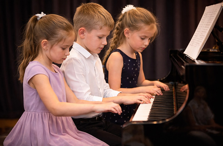 Koncert žáků klavírního oddělení