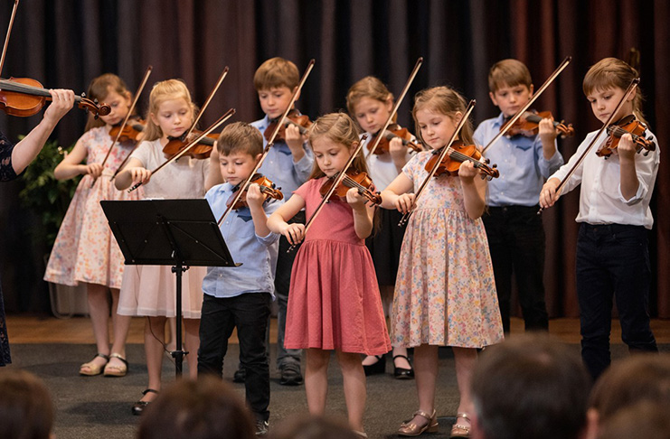 Koncert houslové třídy Miluše Barvínkové