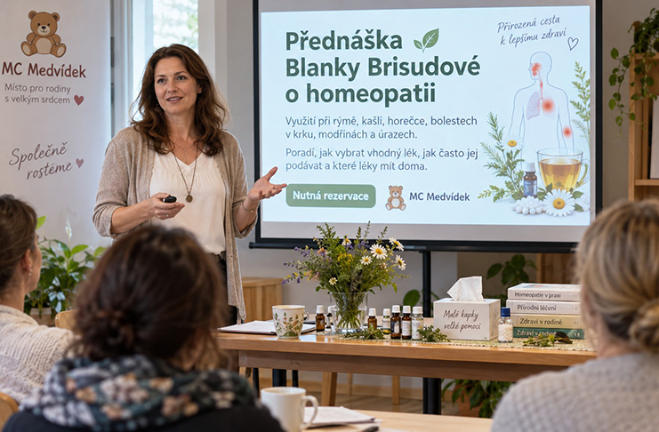 Kašlíky, soplíky a další dětské trable s homeopatií