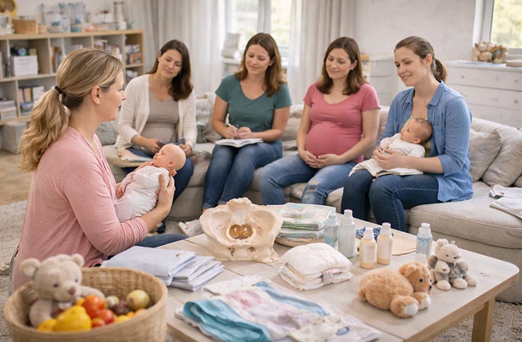 Předporodní kurz s porodní asistentkou