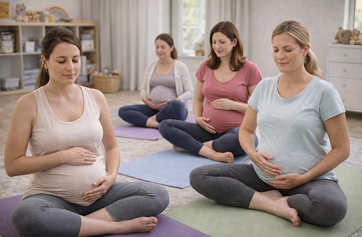 Těhotenská jóga